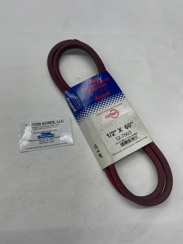 New 1/2"x82" Belt 126576 108209 For Cub Cadet 754-0226 954-0186