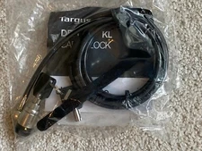 *NEW Targus DEFCON KL Cable Lock, 6 ft., Black ASP48USX Laptop Lock