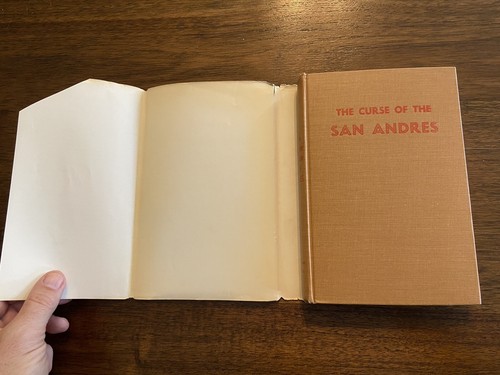 Curse Of The San Andres By Henry James 1st Printing Edition 2053 HCDJ - Picture 10 of 12