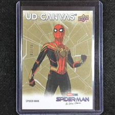 2023 Spider-man No Way Home Spider-man Ud Canvas Vector Gold 3/10 No 22