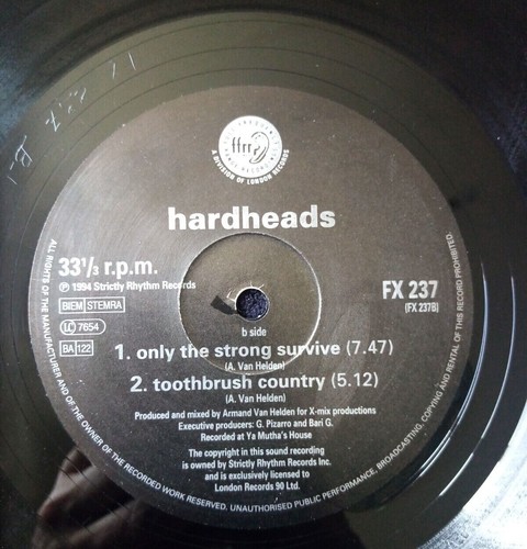 Hardheads New York Express 12" Vinyl Record - Picture 4 of 6