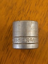 SK Tools 3/8" DRIVE 12 Point 5/8 In. Shallow SAE Socket 45120 Made in USA R48
