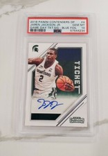 2018 Panini Contenders DP Jaren Jackson Jr. Game Day Ticket RC Auto Blue PSA 10
