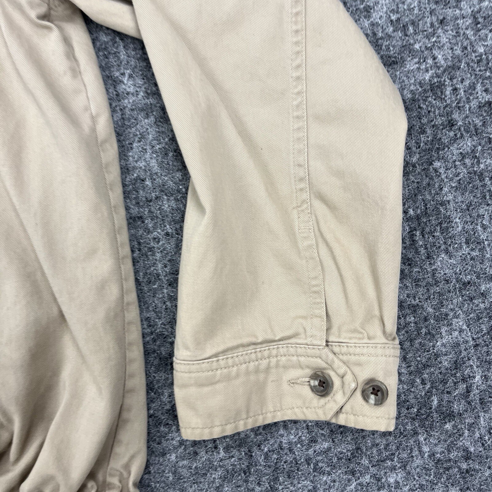 Polo Ralph Lauren giacca uomo 2XL beige pony giacca a vento preppy golf coat