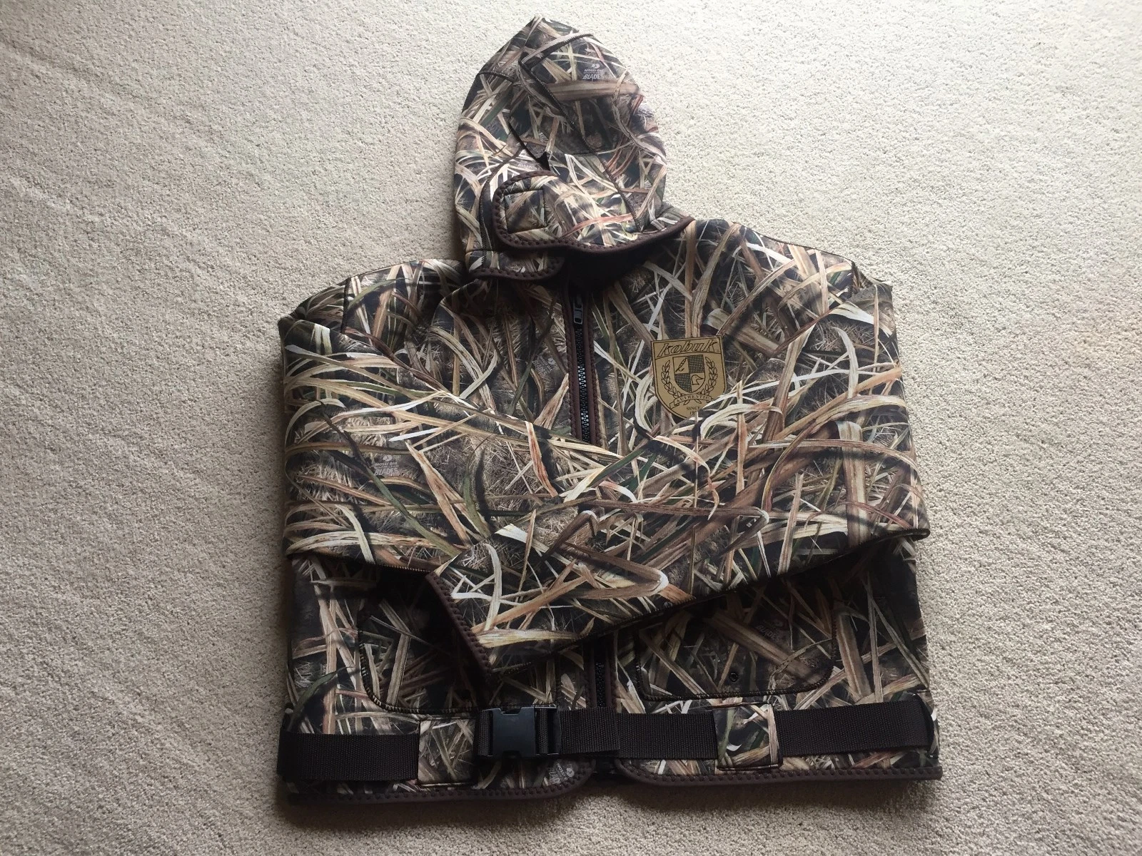 Men's 3mm Neoprene Hunting Fishing Wading Jacket Mossy Oak Shadow Grass Size XL
Opens in a new windo