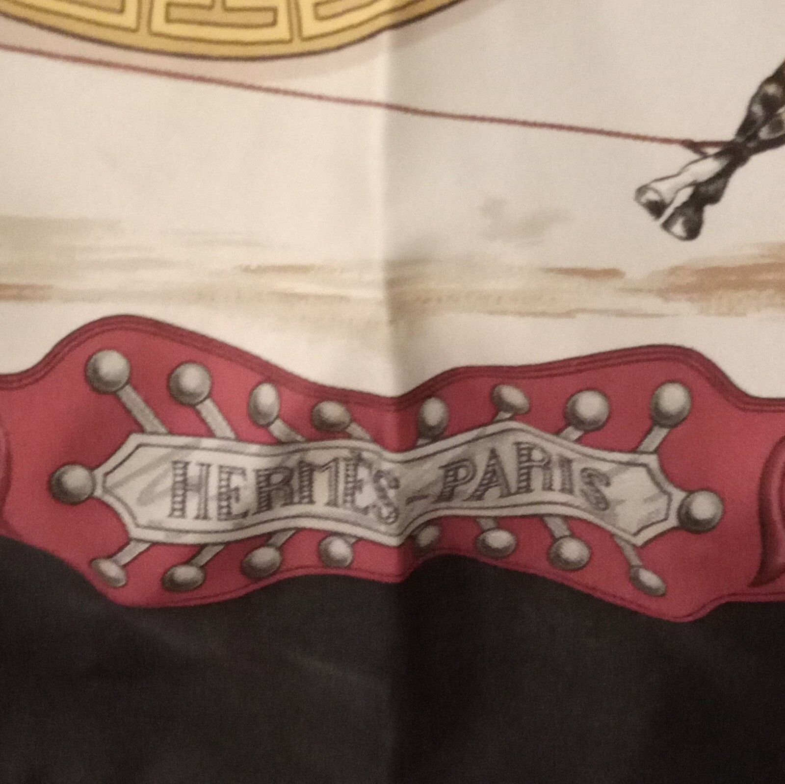 Authentic Hermès '' Charreada'' Square Scarf - image 5