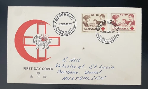 DENMARK-1969-FIRST DAY COVER-J400