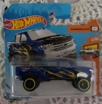 HOT WHEELS '19 CHEVY SILVERADO TRAIL BOSS LT HOT TRUCKS CHEVROLET #182