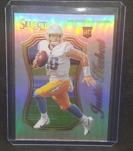 2020 Select Justin Herbert Certified Silver Prizm Rookie #SCR-4