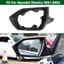 Left Side Rearview Door Mirror Cover Housing Trim For Hyundai Elantra 2021-2023
