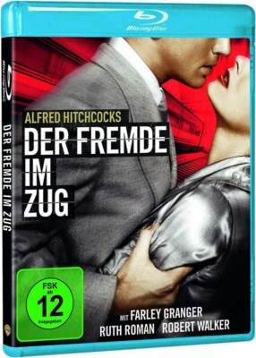Blu-ray DER FREMDE IM ZUG # v. Alfred Hitchcock, Farley Granger ++NEU