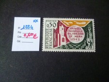 2021  TP FRANCE NEUF **  N° 1334  1962   COTE  0,60 €