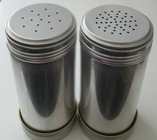 2xAlu Gew&uuml;rzdose, Gew&uuml;rzstreuer 14 und 41 L&ouml;chern