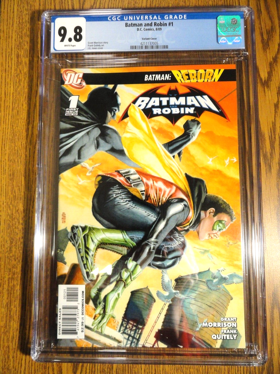 Batman & Robin #1 J.G. Jones Variant Cover CGC 9.8 NM/M Damian