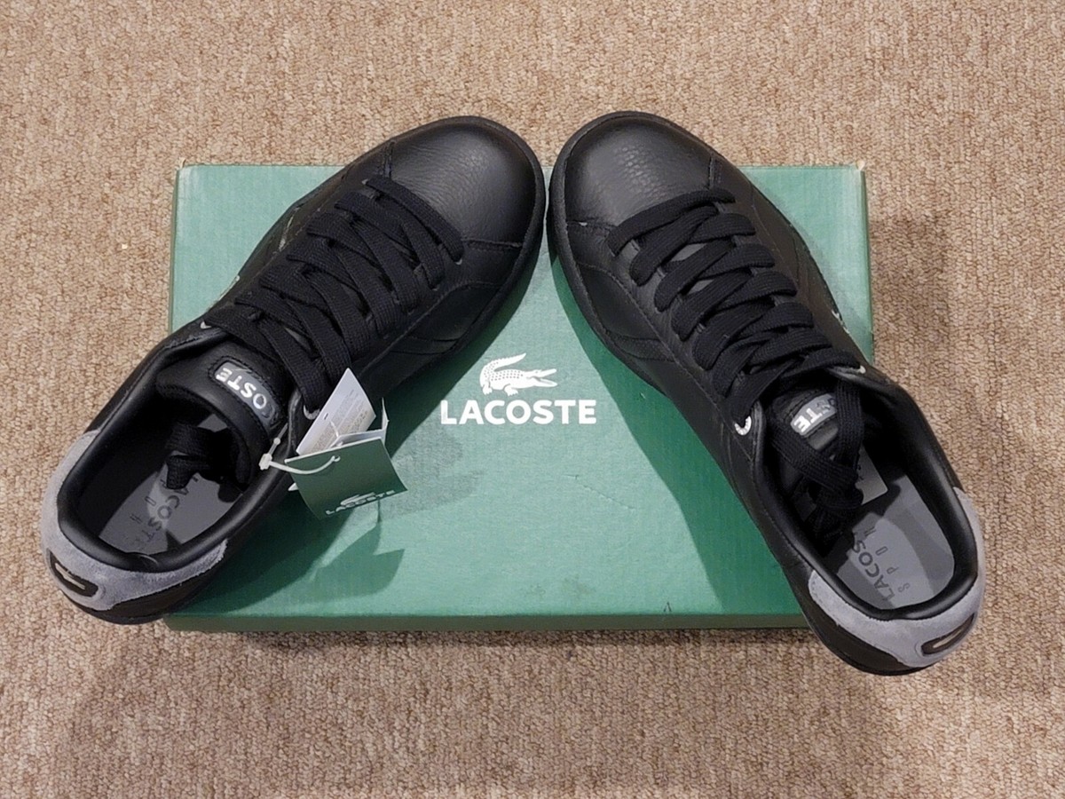 Lacoste Black Sneakers, Size 8.5 Amazon.com | Lacoste Men main image 4