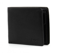 Bugatti Primo Rfid Coin Wallet 4CC GeldböRse Black Schwarz Neu