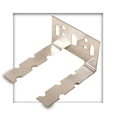 KIESKÖNIG Wandanschlussanker starr Edelstahl Wandverbinder Maueranker (2,19 EUR/Stk)