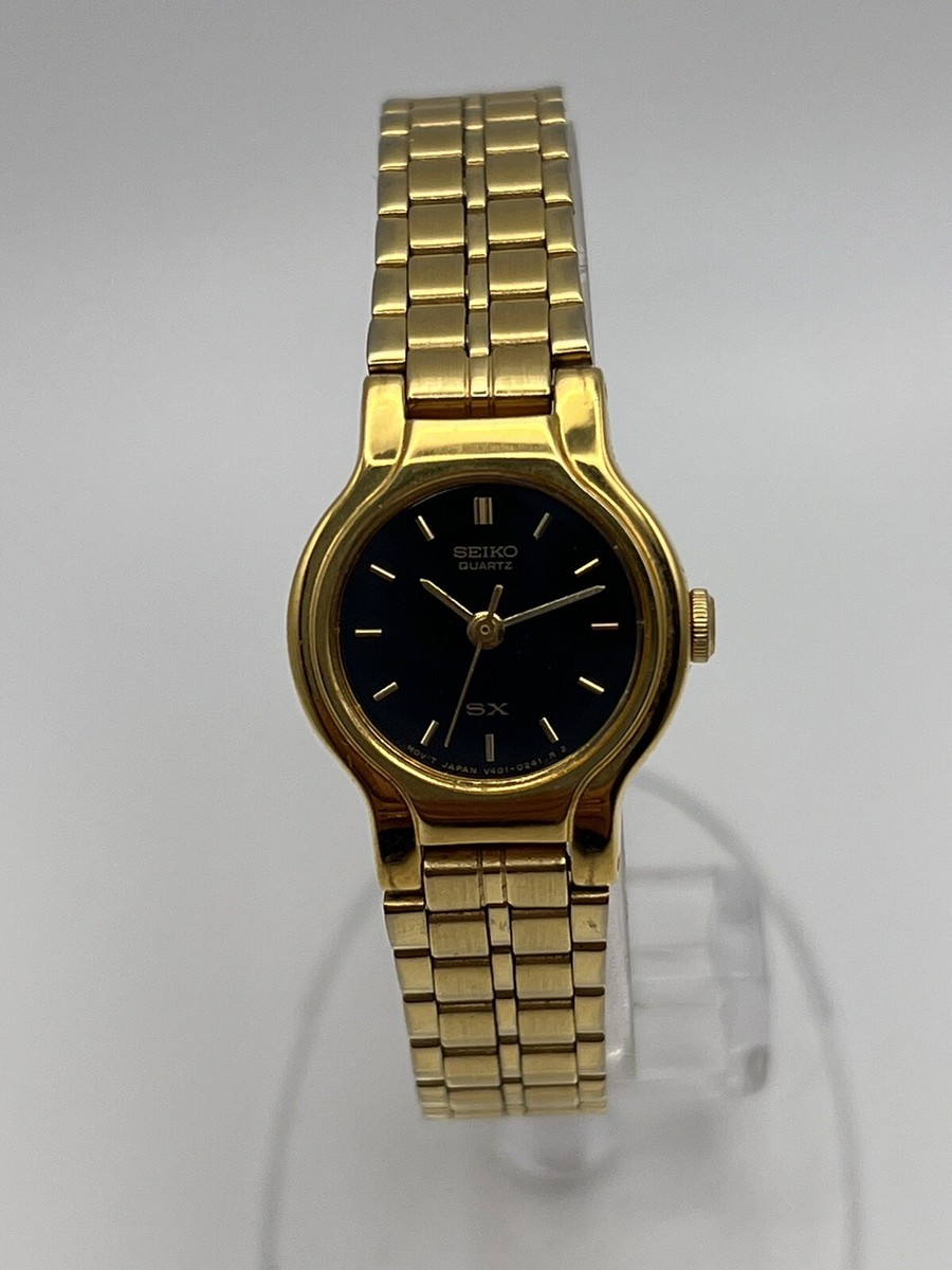 Seiko SX V401-0091 Gold Tone Women's Watch | eBay Seiko SX V401-0091 Gold Tone Women's Watch | eBay