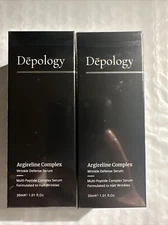 Depology Argireline Complex Wrinkle Defense Serum 1.01oz30ml Exp:11/2025 2pk New