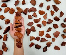 Red Jasper Rough Stones Bulk Natural Crystals Rocks for Tumbling  Healing
