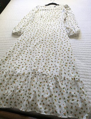 12+ Floral Ruffled Dress