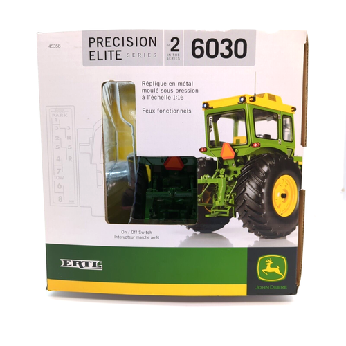 1/16 John Deere 6030 Tractor with Cab Precision Elite - Picture 3 of 6