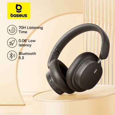 The Baseus Bowie D05 wireless headphones 3D spatial audio 70H, Bluetooth 5.3