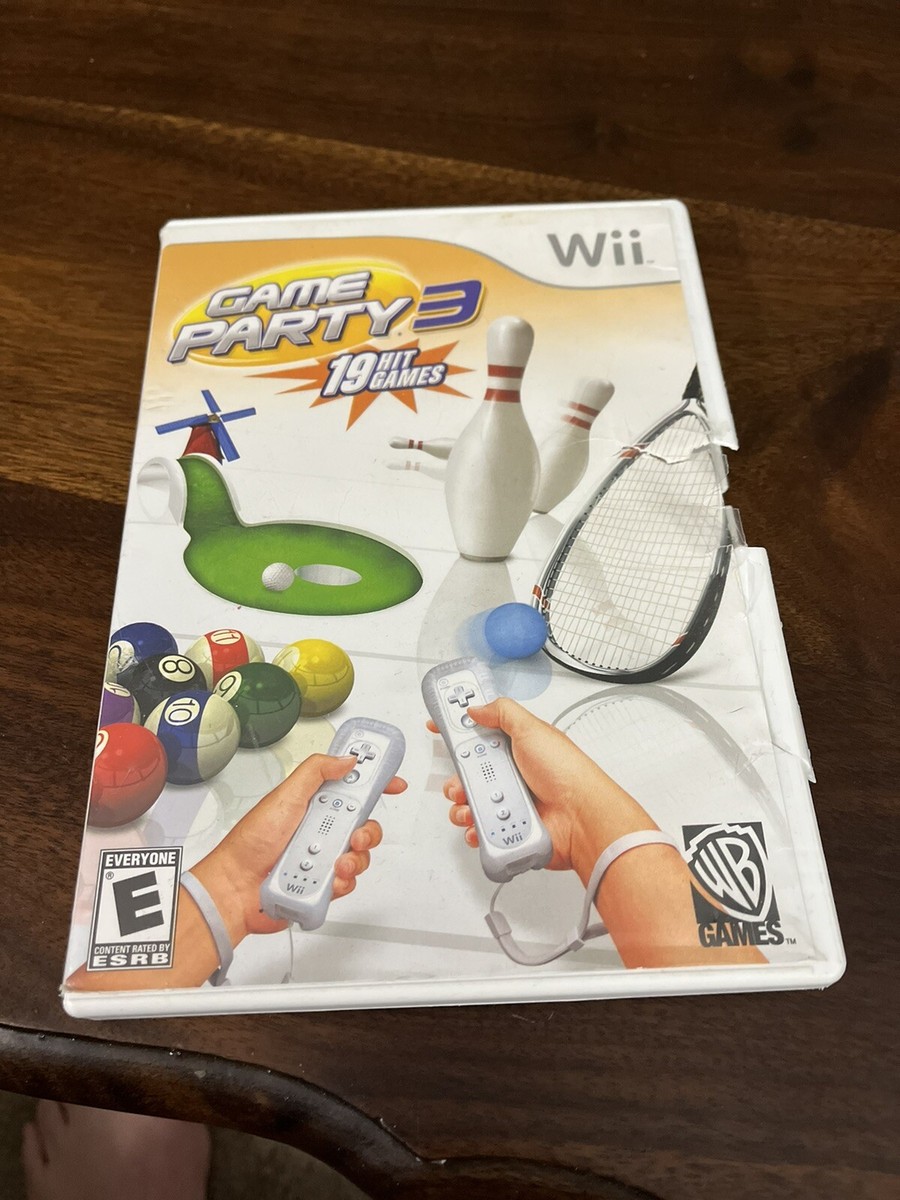 Nintendo Wii Game Party 3 19 Hit Games Video Game | eBay