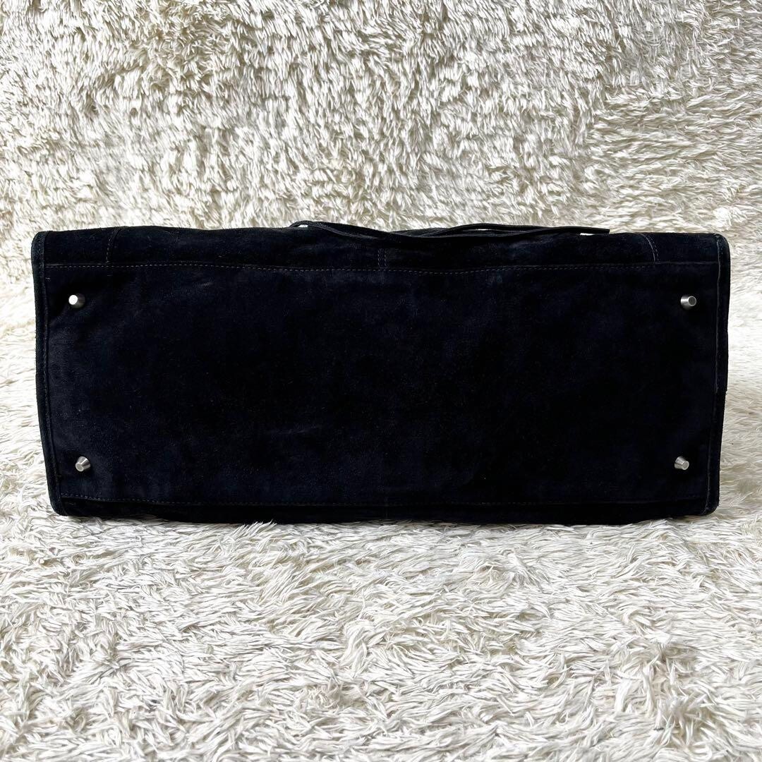 バレンシアガ　ハンドバッグ　ザワーク　スエード　黒　ブラック　ミラー付き　シティ Balenciaga handbag The Work suede black with mirror City | eBay