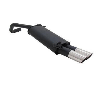 NOVUS REAR SILENCER VN687 for VW POLO 9N 9N3 1.2 1.4 2X76MM