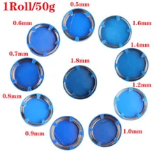 2 Rolls Dental Orthodontic Stainless Steel Arch Wire 0.5-1.8mm Round 10 Size