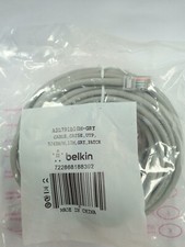 Image of Belkin Patch Snagless Car5e Utp Rj45-rj45m 10m Grey new cable