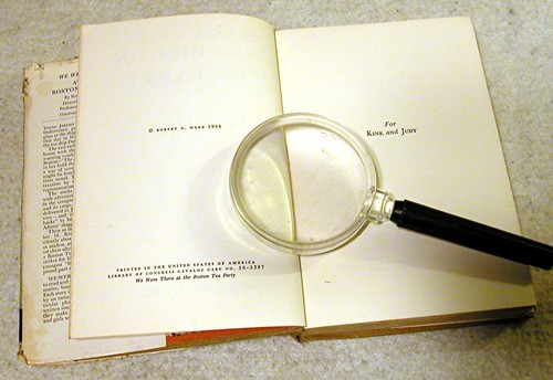 1956 We Were There at the Boston Tea Party - Hard Cover w/ Dust Jacket - Picture 5 of 10