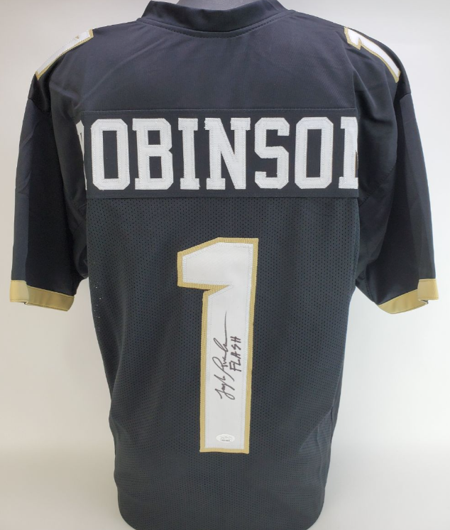 JAYLON ROBINSON Autographed Signed University Central Florida Knights "FLASH" UCF Knights Custom Jersey (JSA Witness COA) 
