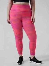 Athleta Rainier Printed Tight-Brilliance Warm-Size 3X-NWT