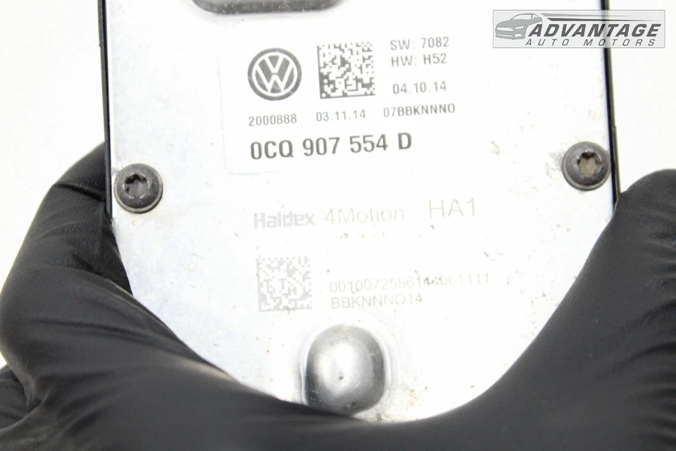 AUDI A3 QUATTRO 2015 2,0 L AWD módulo de control de eje diferencial trasero OEM Foto 4 de 4