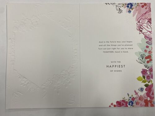 Hallmark Wedding Card To The Special Couple On Your Wedding Day Ol - Picture 2 of 4