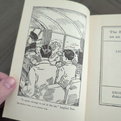 The Bobbsey Twins On An Airplane Trip (Hardcover 1933) Laura Lee Hope Grosset - Bild 11 von 15