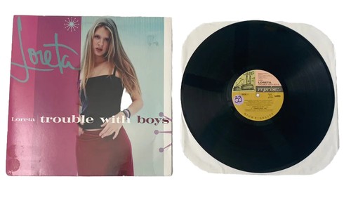 Loreta Trouble With Boys Friends Sondtrack VINYL RECORD Single Matthew Perry - Picture 3 of 3