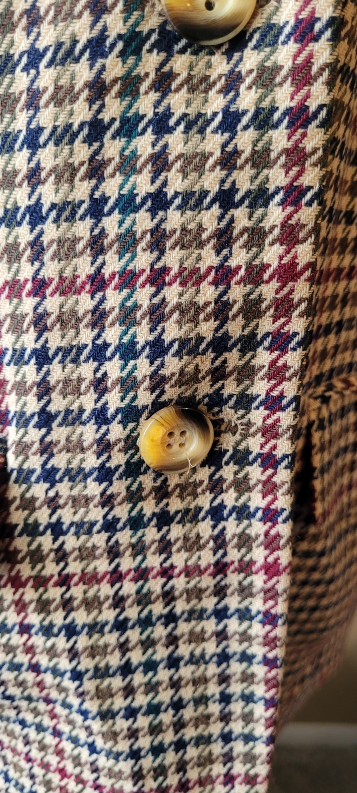 Vintage Pendleton Knockabouts 100% Wool Houndstoo… - image 7