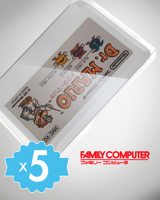 9 étuis De Protection Crystal Box Pour Jeux Super Famicom – 0,25 Mm, Anti-rayures, Neufs