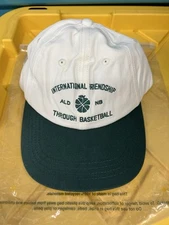 Aime Leon Dore ALD x New Balance Sonny Basketball League Hat Cap White & Green