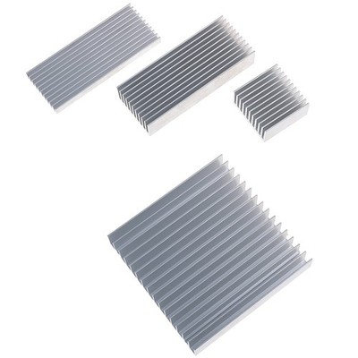Extruded Aluminum Heatsink For High Power LED IC Chip Cooler Radiator Heat