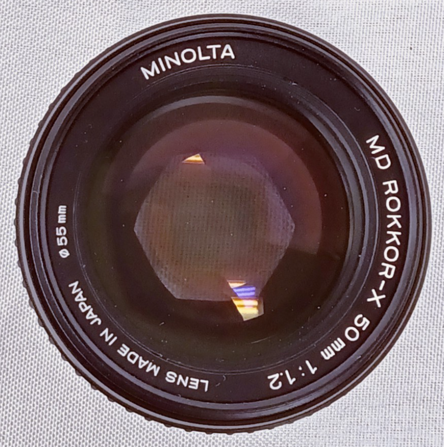 Minolta MD Rokkor-X 50mm F1.2 Lens Japan Made | eBay
