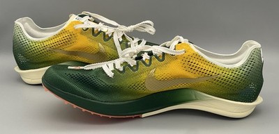 Nike Mens ZoomX Dragonfly 2 Elite Green Yellow Mens Sz 7.5 IB7724