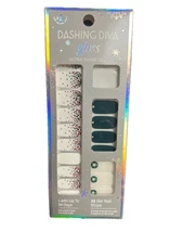 Dashing Diva Gloss Ultra Shine Gel Nail Strips, Celebration Toast, 32 Count
