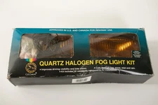 Cal Custom Quartz Halogen Fog Light Kit (UC1/JSF6) Amber Lenses 23150 NOS Car