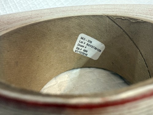 NEW - 3M 963-326 Conspicuity Reflective, 2”W X 50Yd, 10 Mil Thick, Red/White - Picture 3 of 4