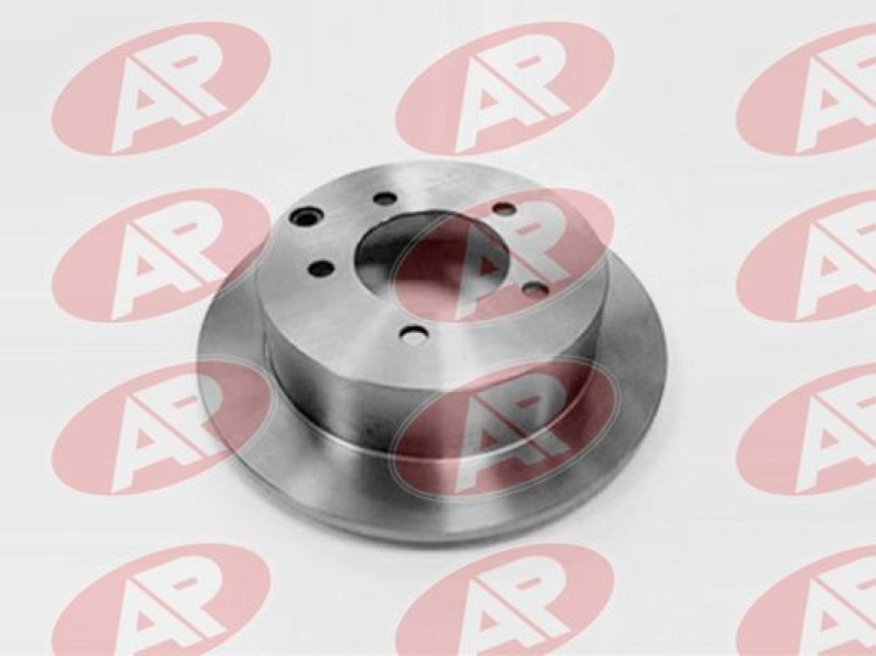 Disques arrière pleins en fonte brute pour Mitsubishi Lancer VIII Sportback 5 trous