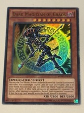 Yu-Gi-Oh Dark Magician of Chaos YGLD-ENC02 Ultra Rare Holo Eng 2800/2600